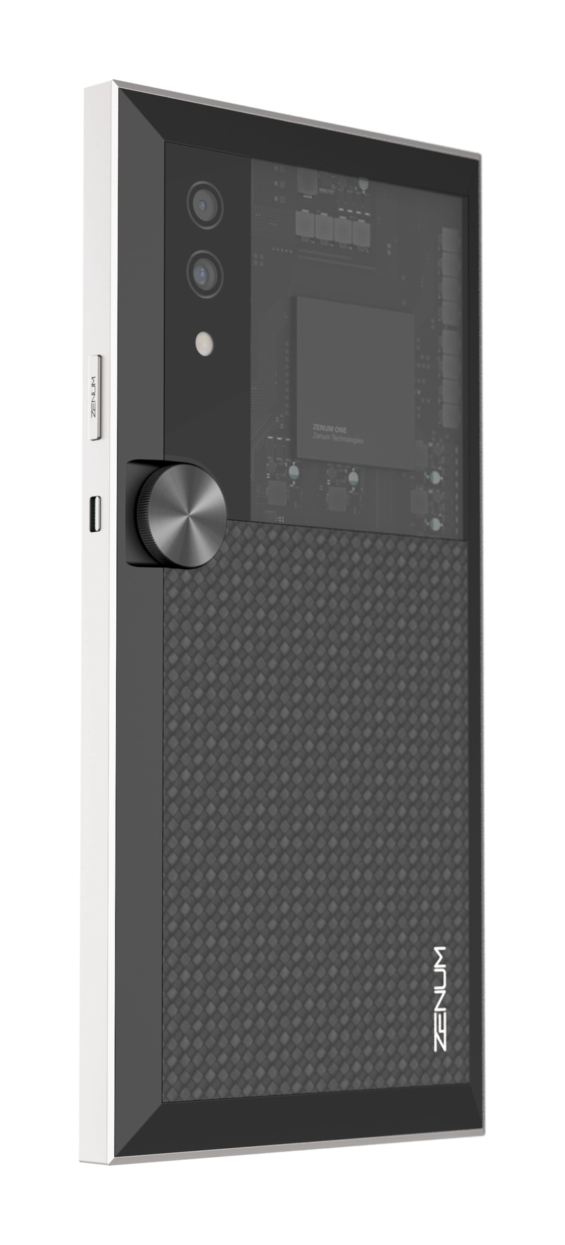 ZENUM 1:1, rear, the dial