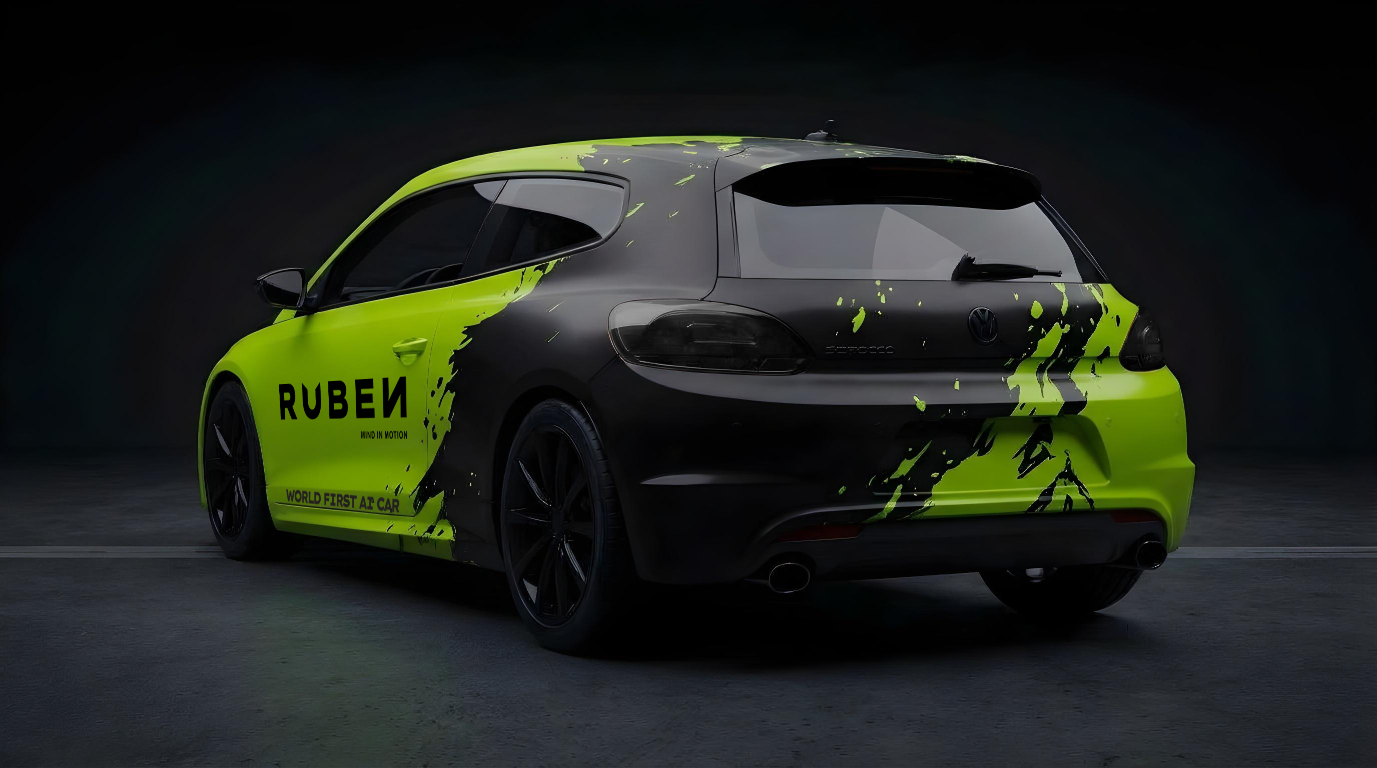 RUBEN car in the dark